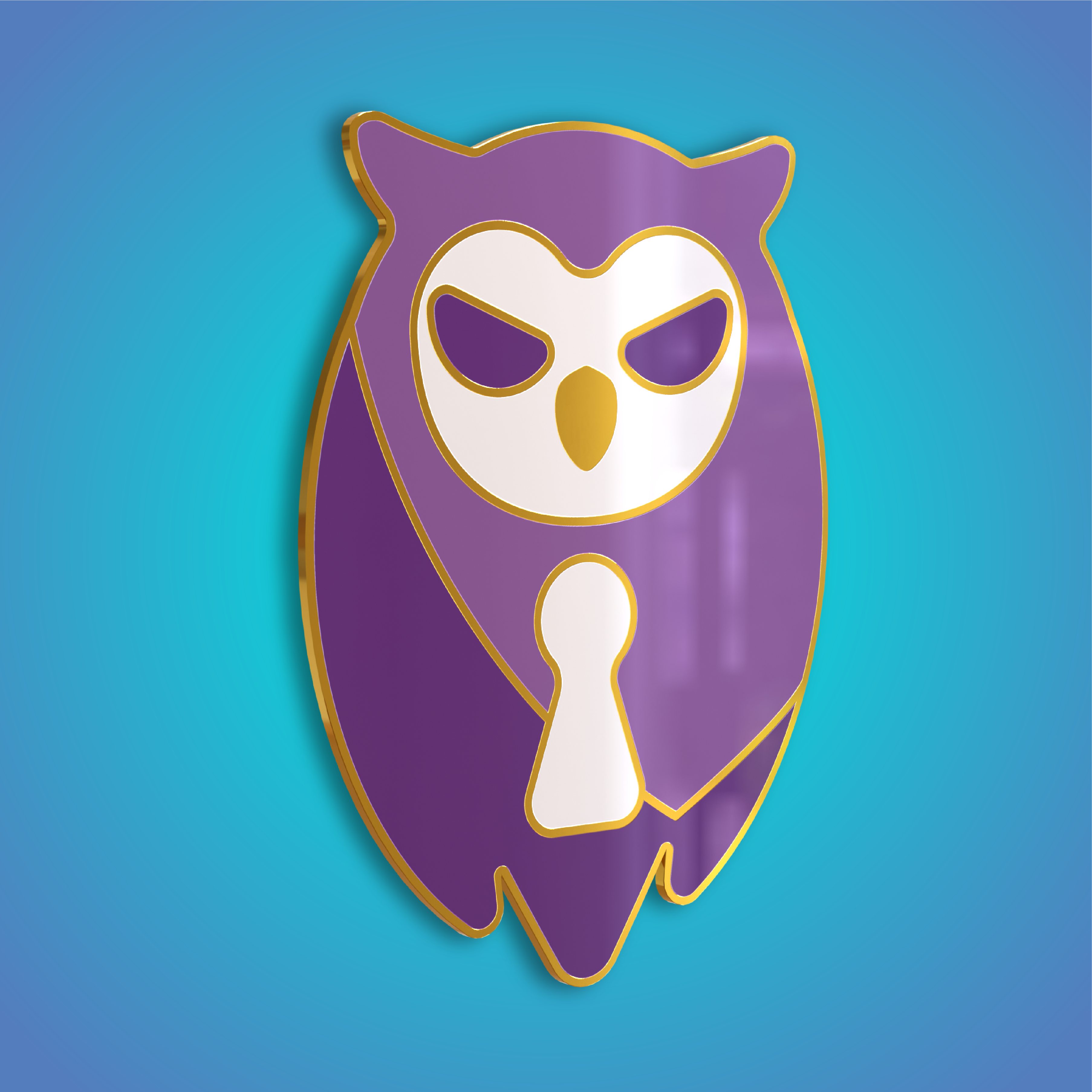 Owltlaw Enamel Pin